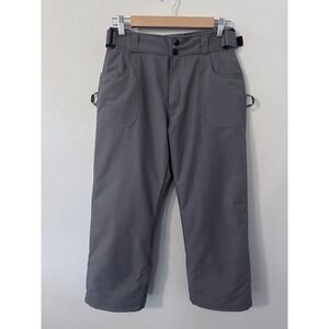 Mountain Tek Snow Pants Large Gray Excellent Insulated Ski Snowboard Trousers